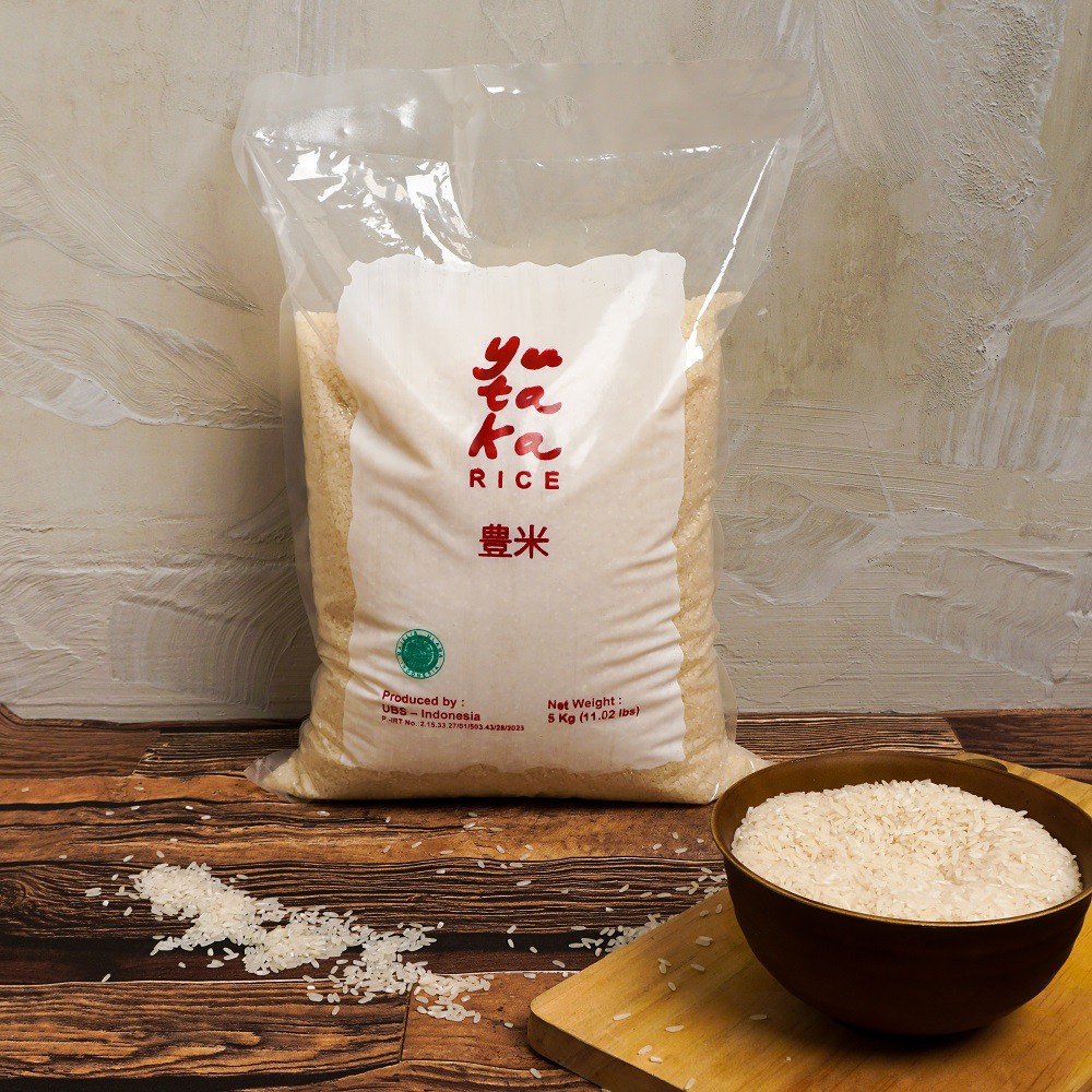 

Beras Jepang Yutaka Rice 5Kg - Beras Sushi Japonica