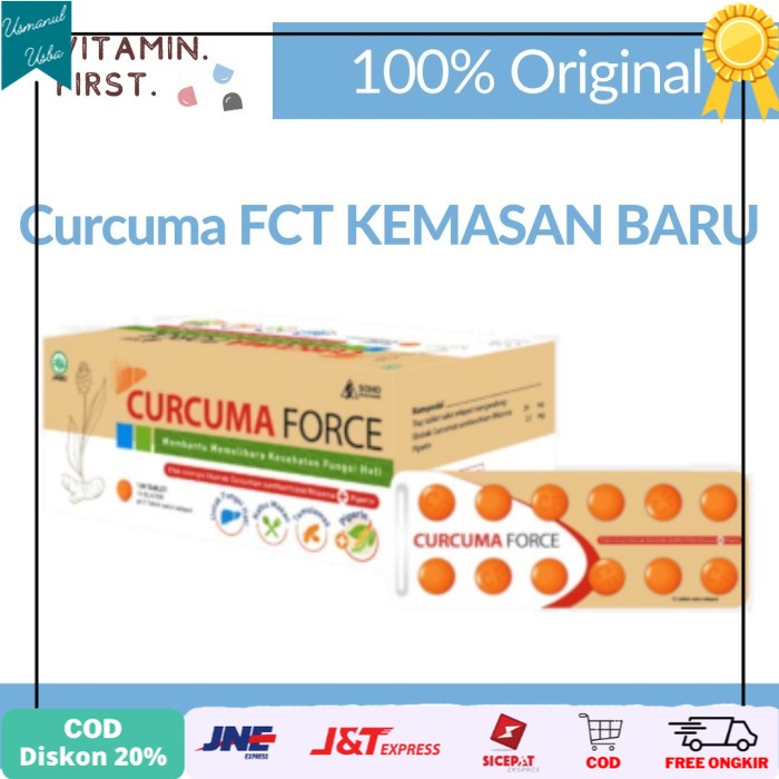 

◾COD◾ CURCUMA FCT 120's Tablet