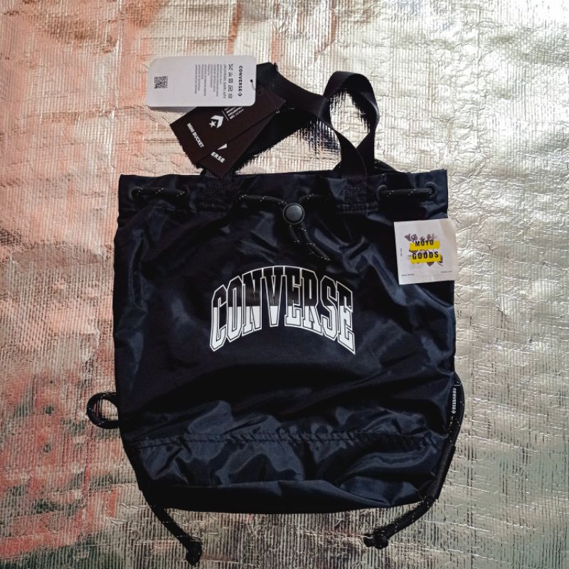 Tas Converse bucket bag tas serut gymsack
