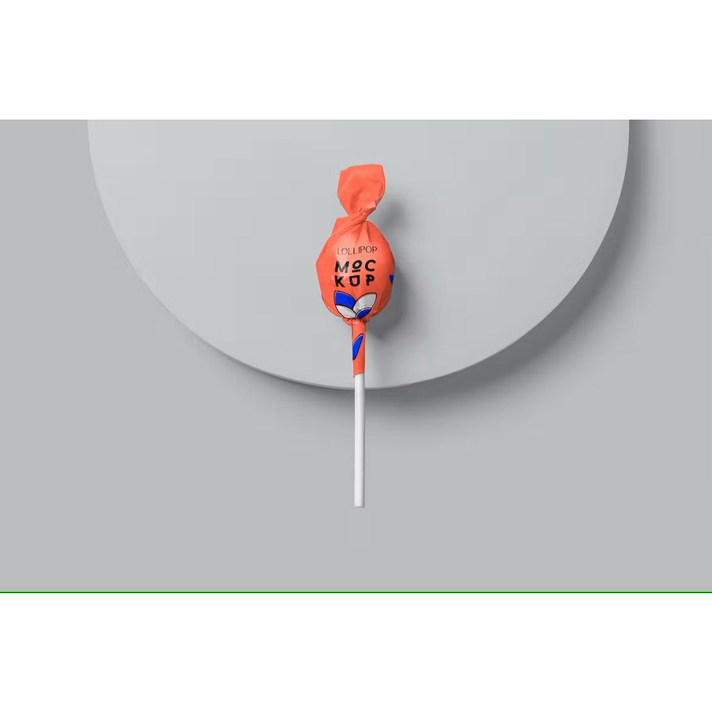 Lollipop Wrapping Mockups