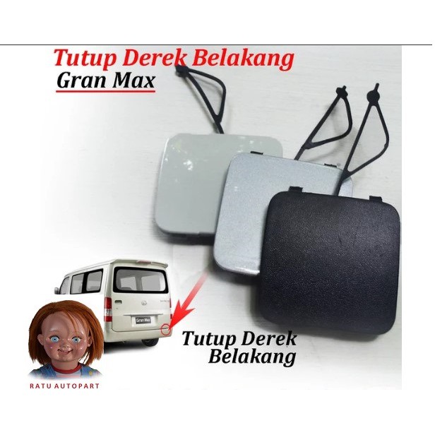 PLATE REAR TUTUP DEREK BEMPER BELAKANG DAIHATSU GRANMAX