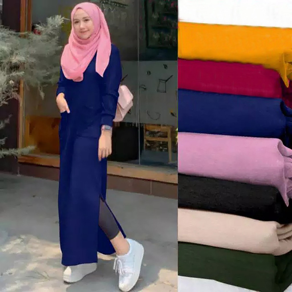 MAXI LINDY / GAMIS LINDY BAHAN BABYTERRY GOOD QUALITY-3