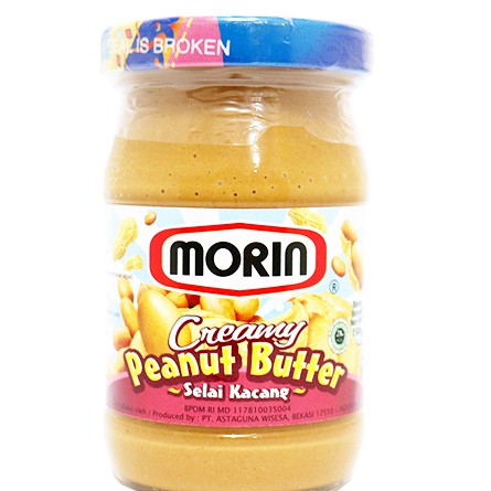 

Morin Creamy Peanut 150gr - selai kacang