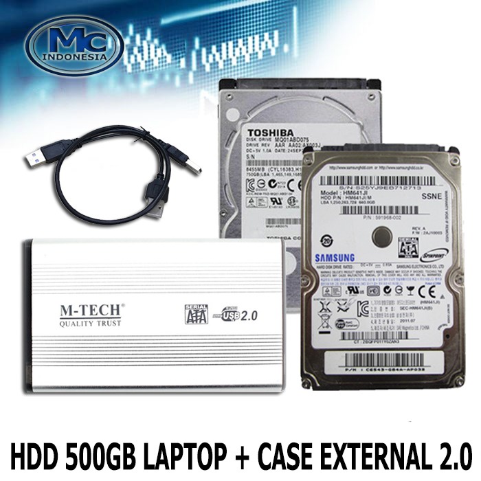 HDD External Laptop 2.5&quot; 500 Gb Sata all merk