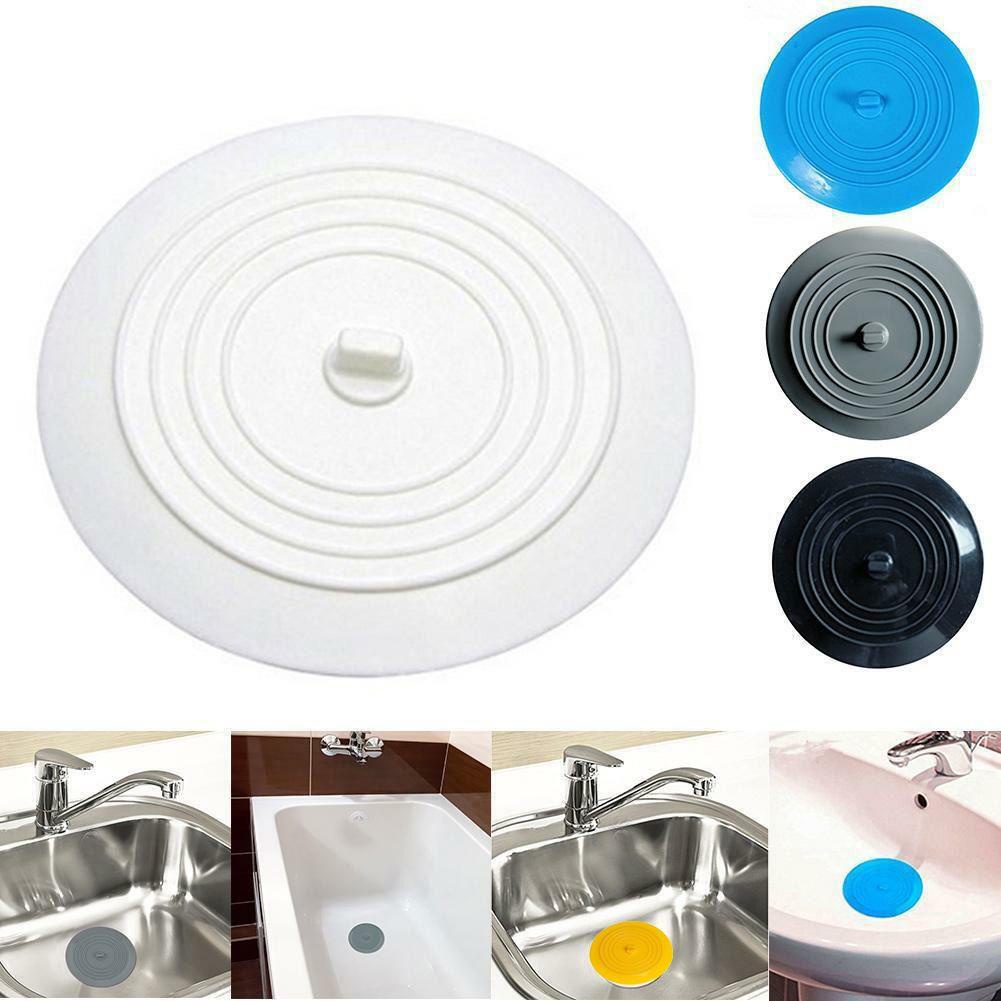 Preva 15 cm Wastafel Air Plug Silikon Tahan Lama Perlengkapan Kamar Mandi Dapur Kamar Mandi Bulat Penutup Saluran Air