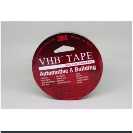 

DOUBLE FOAM 3M VHB TAPE (12 MM X 4.5 M) 100% ORIGINAL
