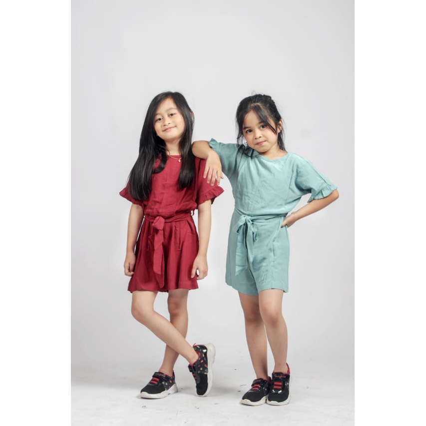 Promo Pakaian Anak Perempuan HEERA Jumpsuit Kids KEKINIAN