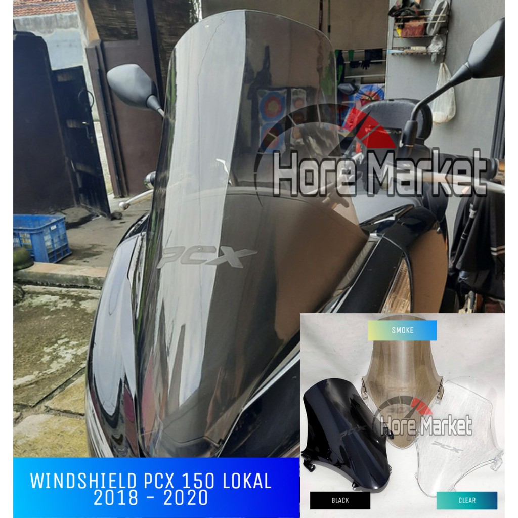 WINDSHIELD PCX 150 LOKAL 2018 2019 2020 VISOR PCX TINGGI