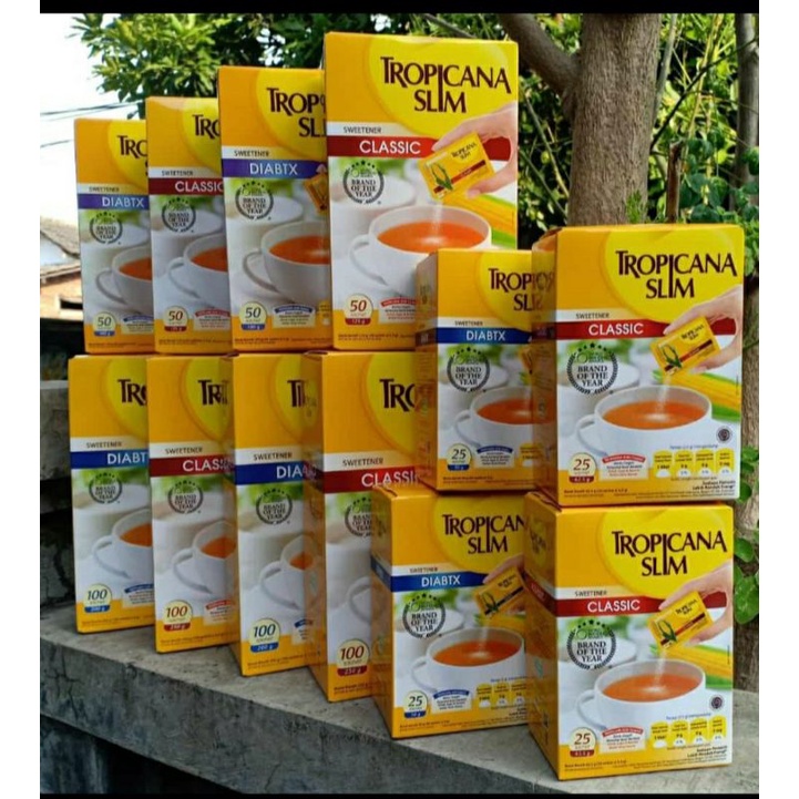 

TROPICANA SLIM DBTX / TROPICANA SLIM CLASSIC / GULA DIABETES