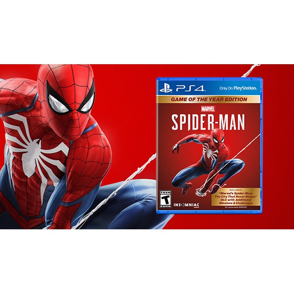 marvel spider man game of the year edition