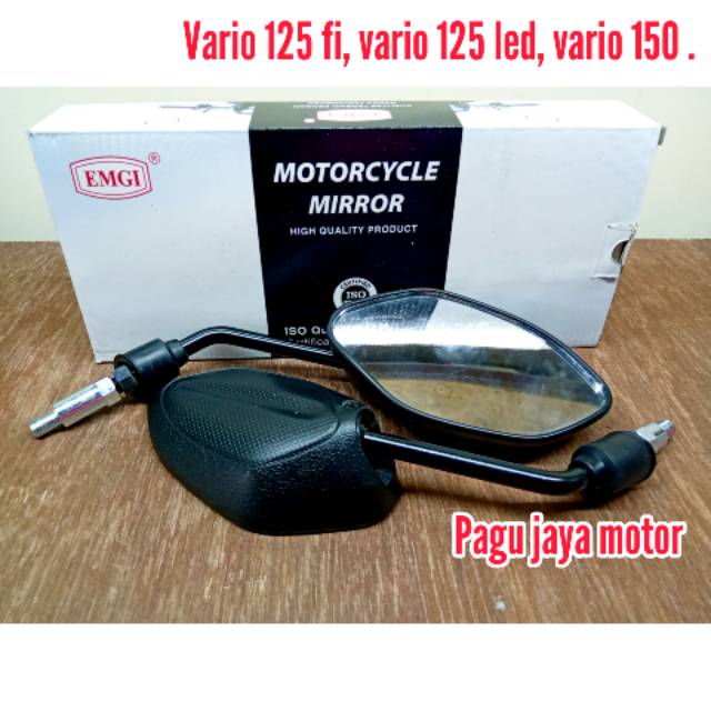 Kaca spion honda vario 125 fi kualitas istimewa emgi (1 set kiri kanan)