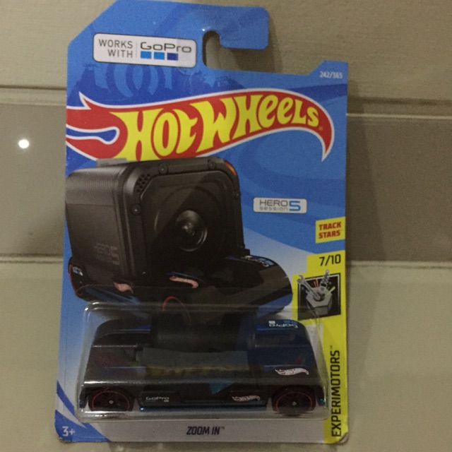 Hotwheels zoom in gopro