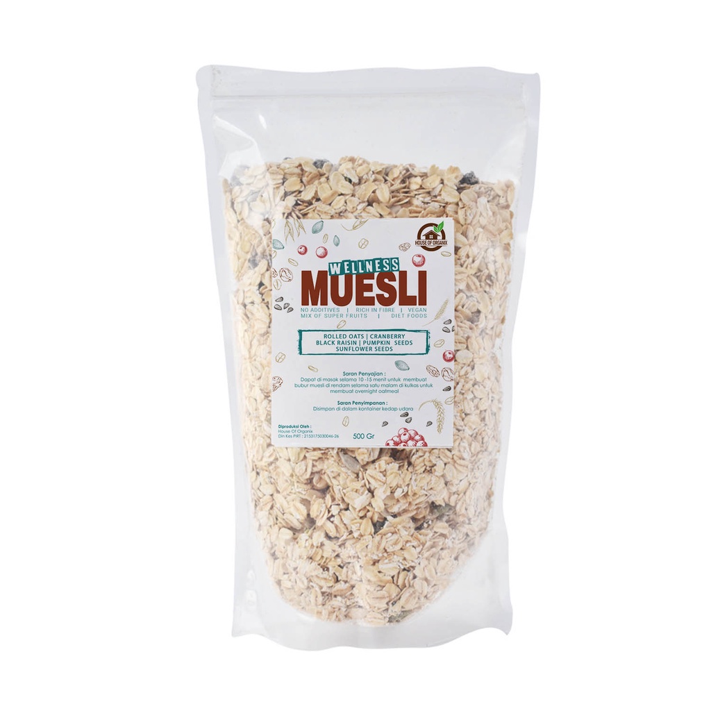 Wellness Muesli 500gr