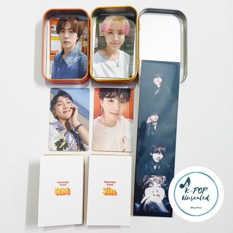 BTS - BUTTER (Cream&Peach) Weverse POB (Photocard, PC Jin, Taehyung, Jhope, RM, Suga)