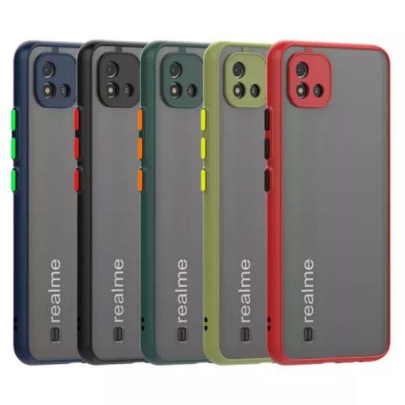 Case Realme C15/ C20/ C21/ C25/ C17 AEROCASE PROTECT CAMERA