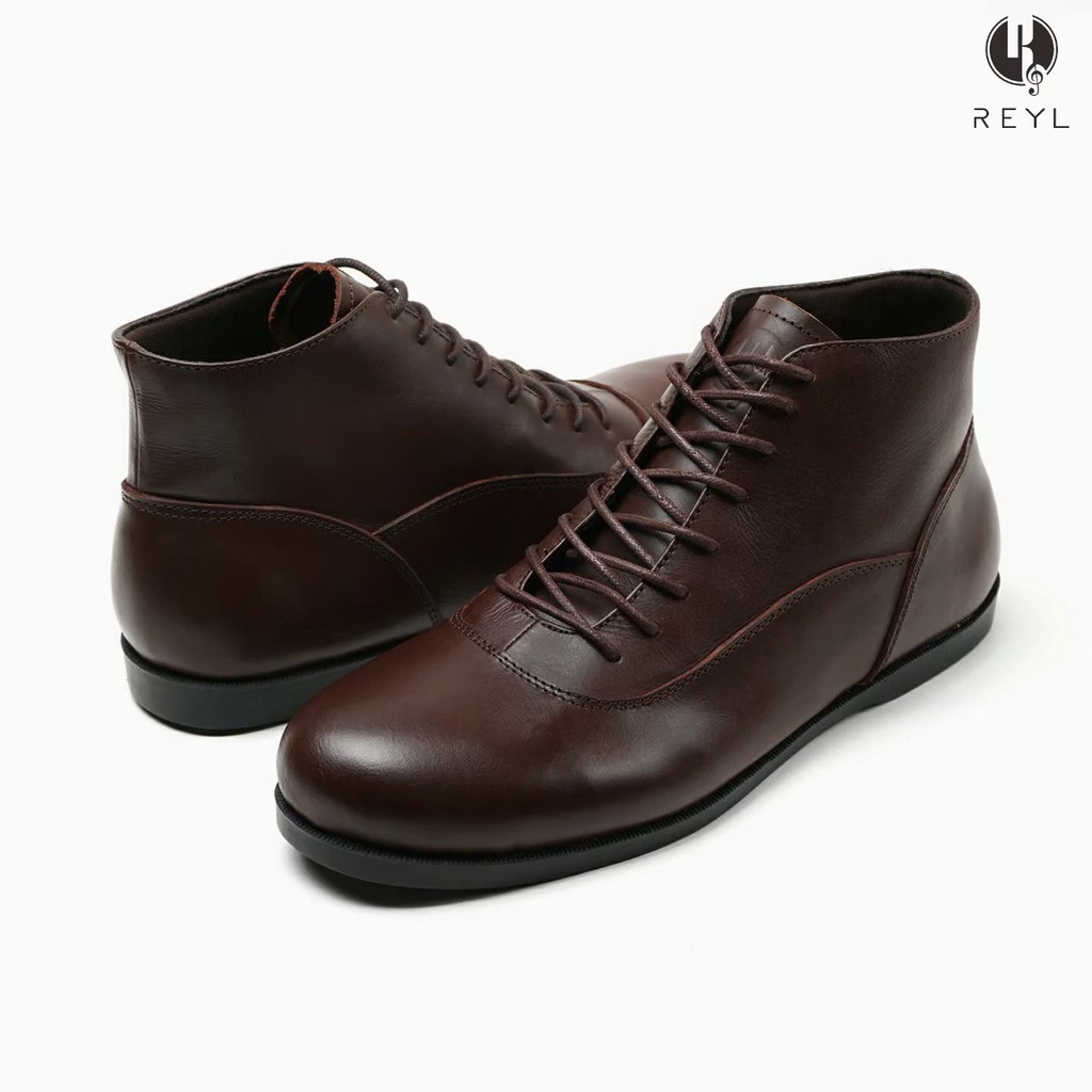 Sepatu Boot Kulit Pria Sepatu Formal Sepatu Kerja Sepatu Resmi Sepatu Kantor Sepatu Kulit asli