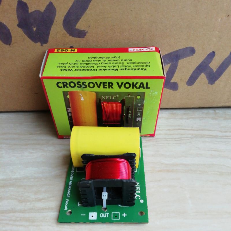 CROSSOVER VOCAL PASIF  KIT 1WAY MIDLE  BY NELC N-062