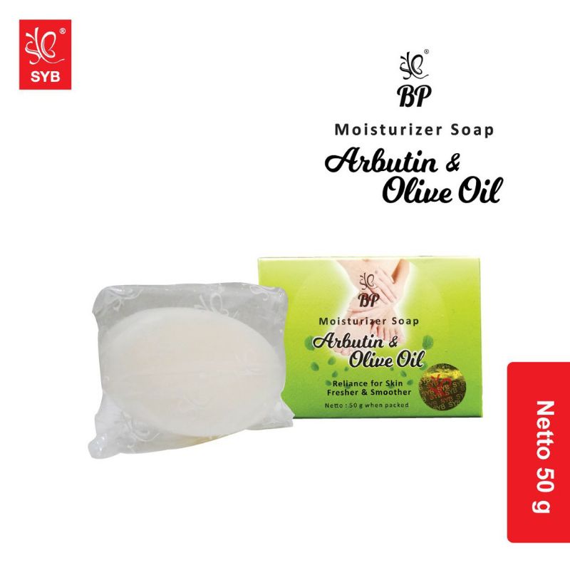 SYB BP Moisturizer Soap Arbutin &amp; Olive Oil Sabun Bibit