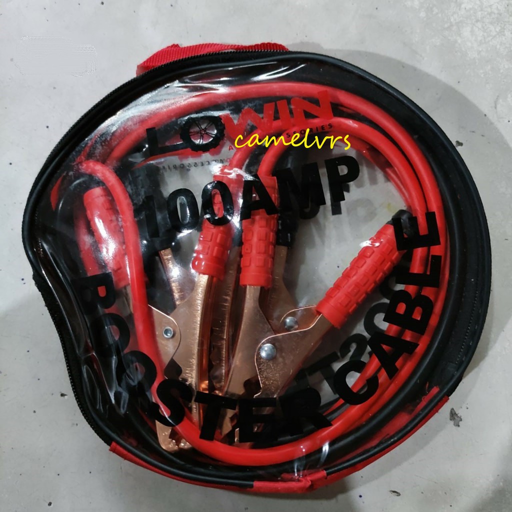 kabel pancingan aki mobil/jumper accu 100Amper