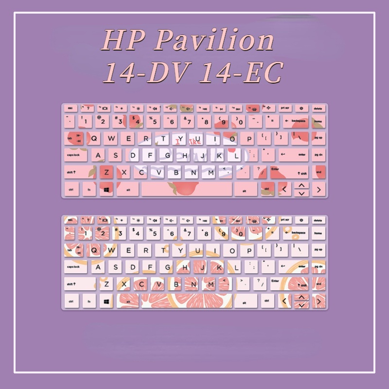 Film Pelindung Debu Motif Kartun Bunga Untuk HP Pavilion 14-DV 14-EC