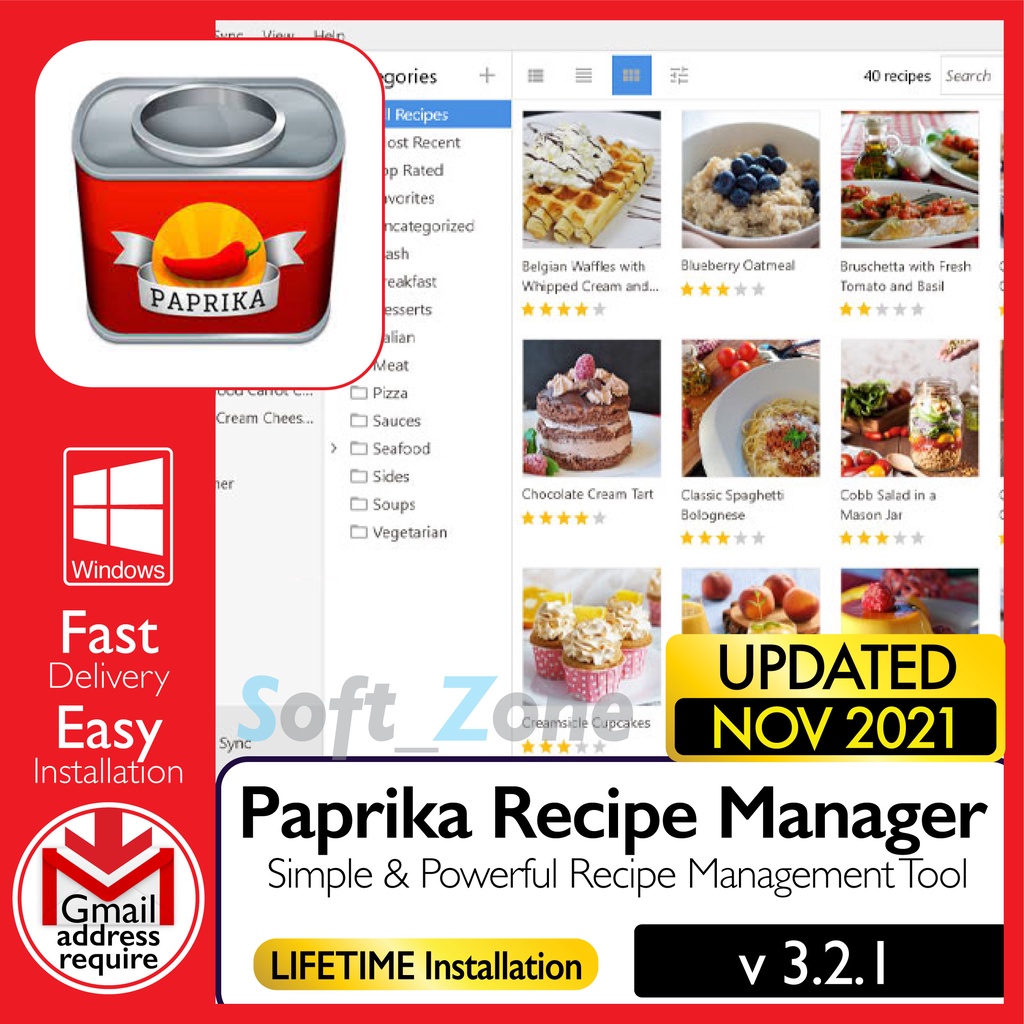 

Pprk Rcp Mngr 3.2.1 - Smpl & Pwrfl Rcp Mngmnt Tl [WINDOWS x64] - Dgtl Dwnld