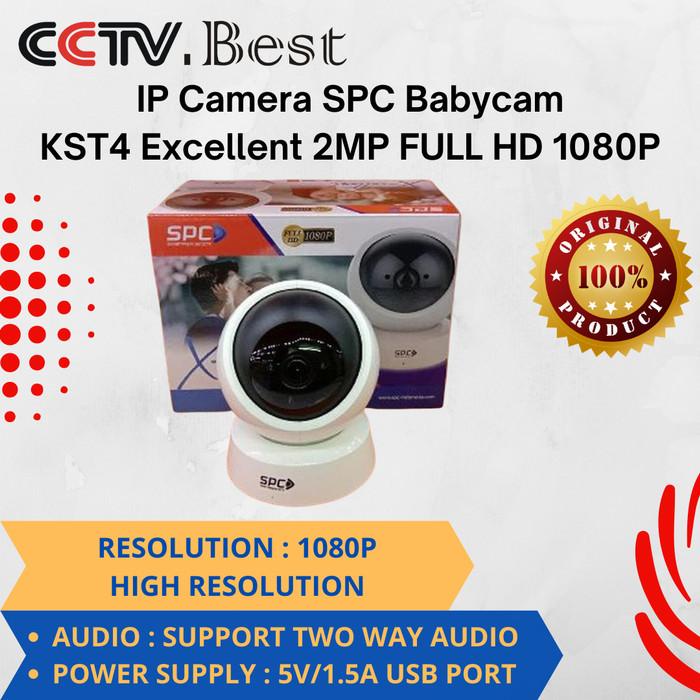 Cam Ip Camera Spc Babycam Kst4 Excellent 2Mp Full Hd 1080P