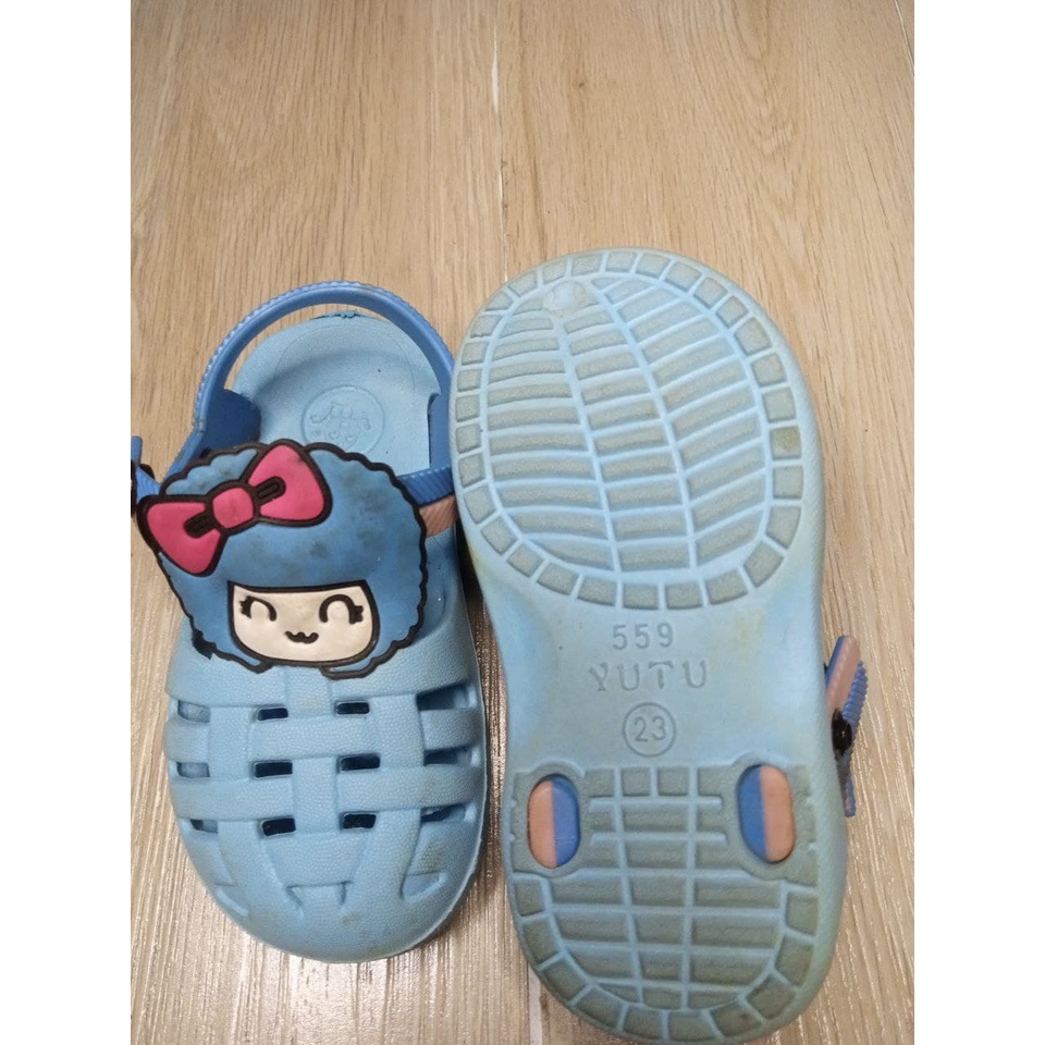 Preloved - Sepatu sendal anak - sendal karet anak