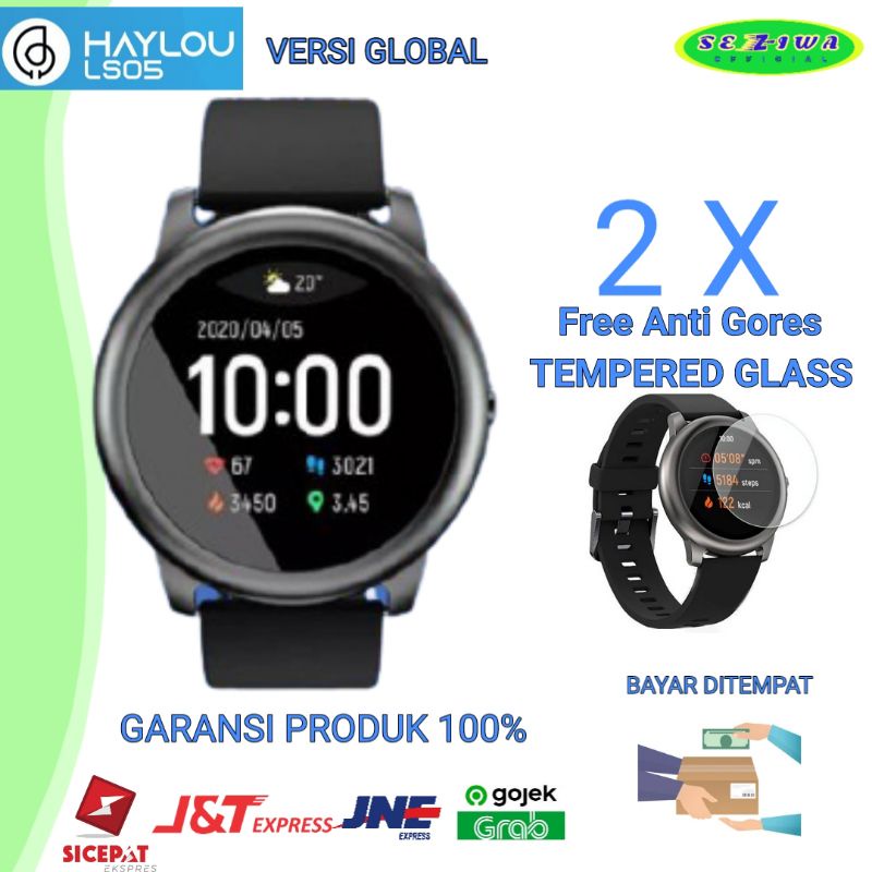 HAYLOU LS05 Solar  Smart Watch Touchscreen Free Anti Gores