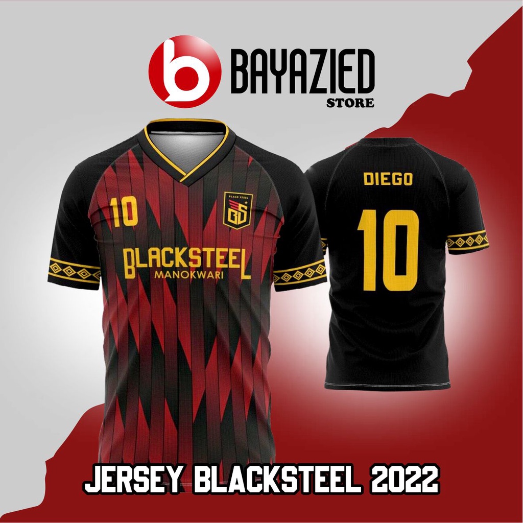 JERSEY FUTSAL BLACKSTEEL MANOKWARI TERBARU
