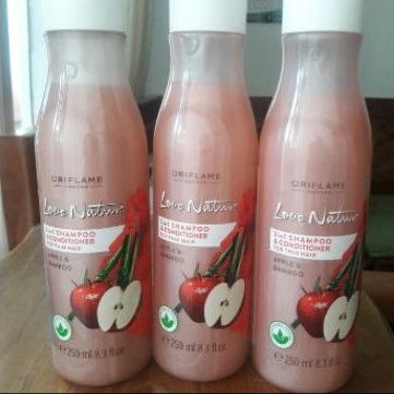 [READY STOCK] Love nature shampoo & conditioner Oriflame
