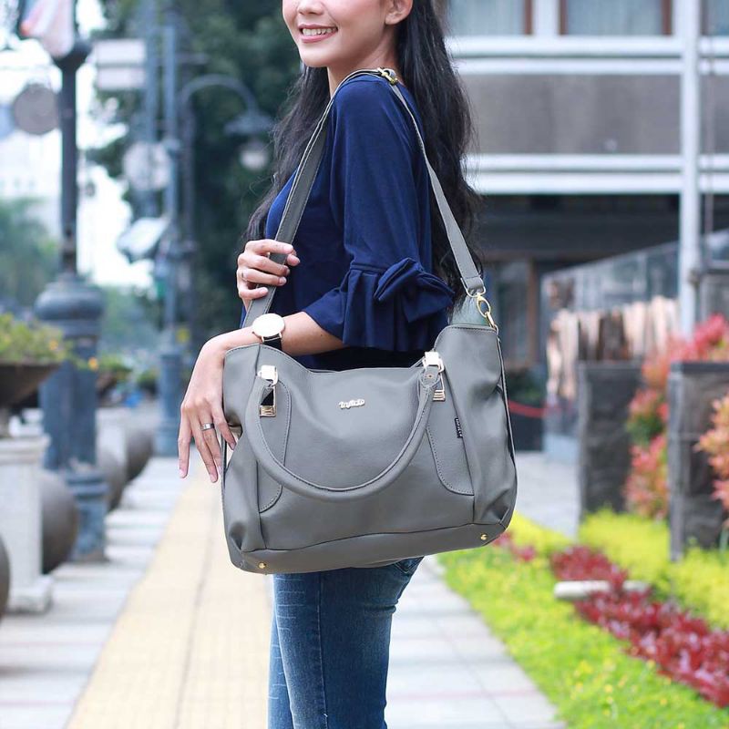 Tas Wanita Handbag Salempang Jinjing Slingbag Selempang Casual Kantor Pesta Cantik Garansi Original