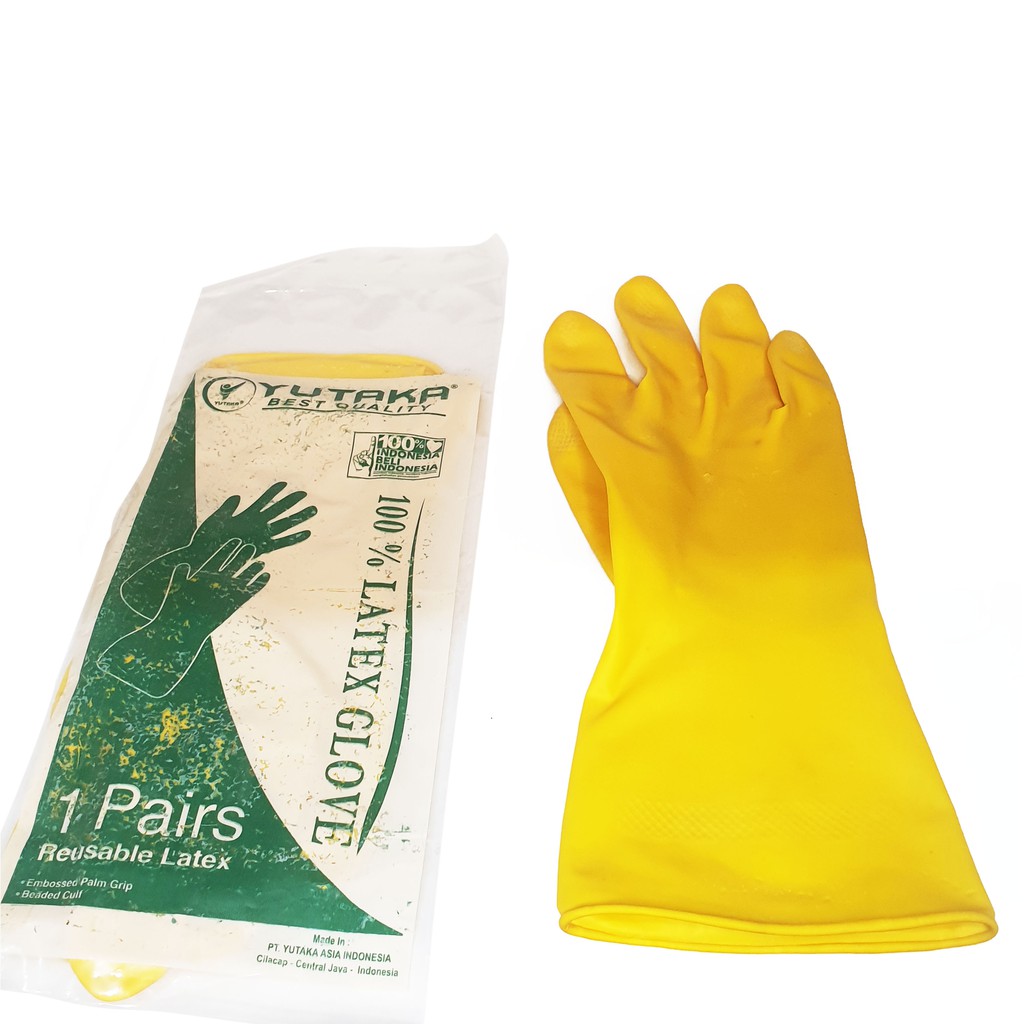 SARUNG TANGAN KARET LATEX LOBSTER INDUSTRIAL GLOVES TEBAL