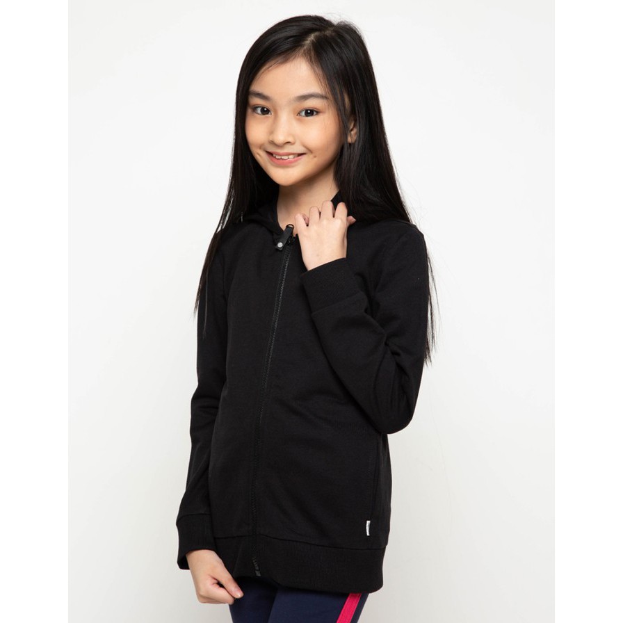 DISKON Jaket Anak Perempuan Brand Italy OVS Import Basic Sweatshirt Hood TERMURAH