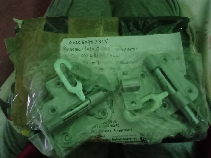 Grendel Pintu 2 + Cantolan Gembok / Selot Pintu 2 / Cantolan Pintu / Slot Pintu