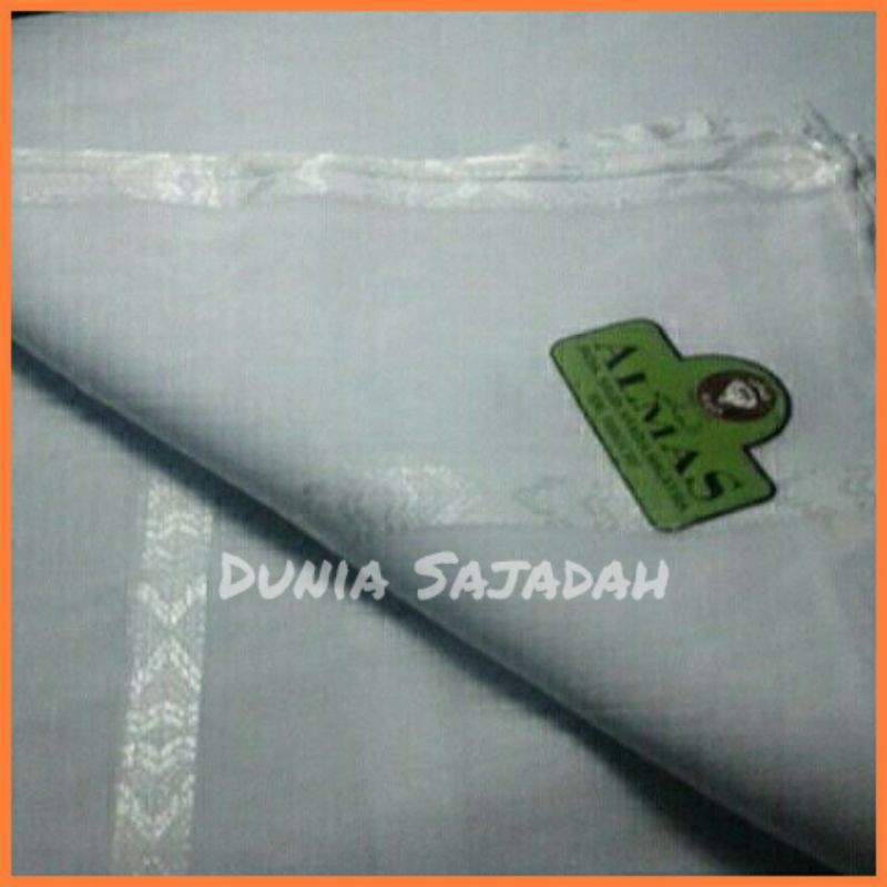 Sorban Putih Polos Persegi / Kotak Habib Luthfi Almas Arafat