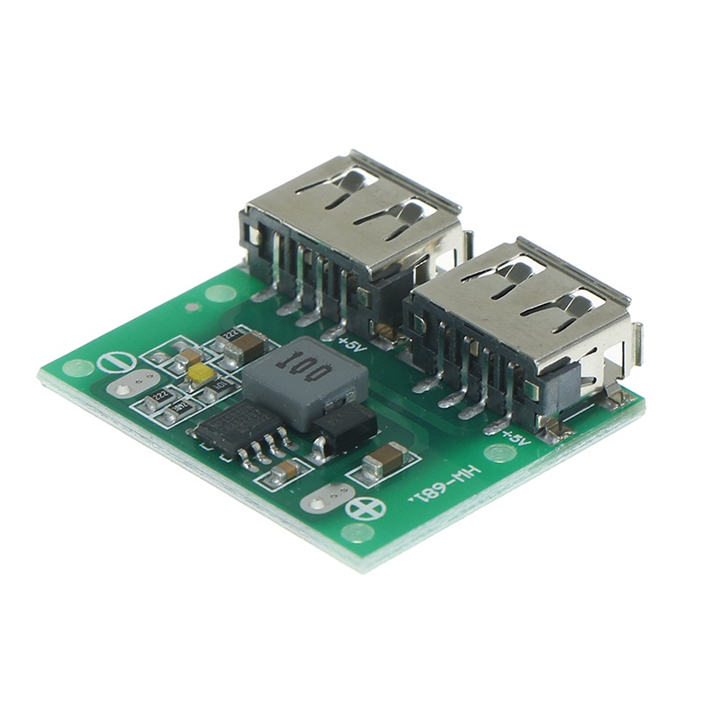 {LUCKID}9V 12V 24V to 5V DC-DC Step Down Charger Power Module Dual USB Output Buck Board