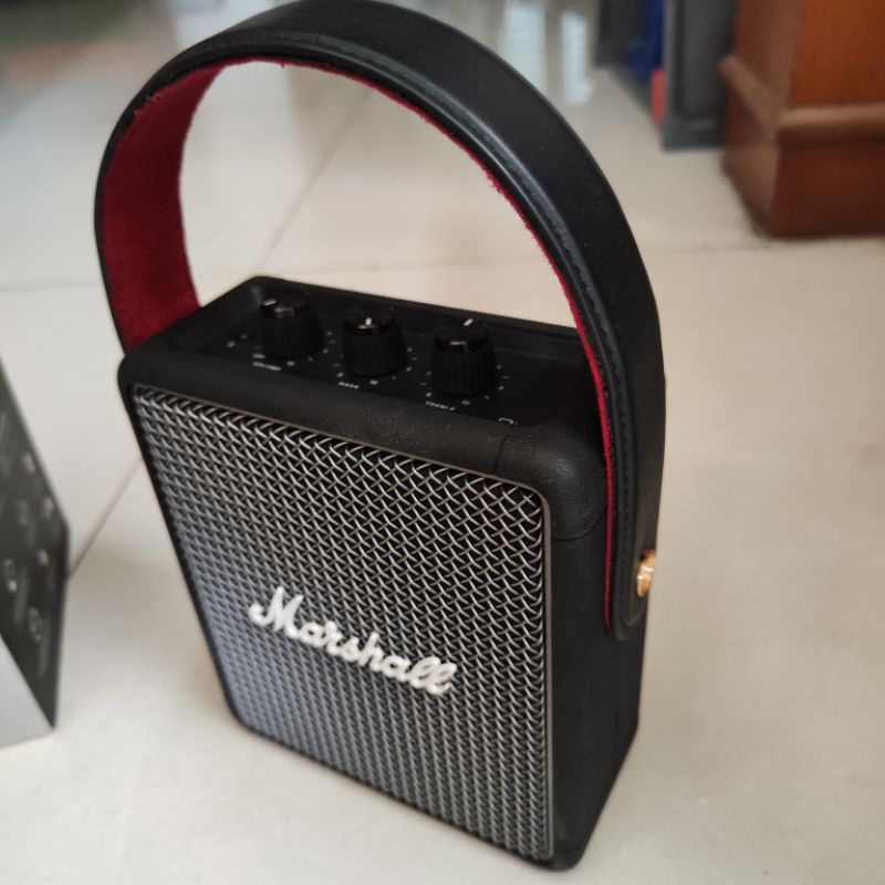 Marshall Stockwell II 2 Bluetooth Speaker Wireless Preloved Black