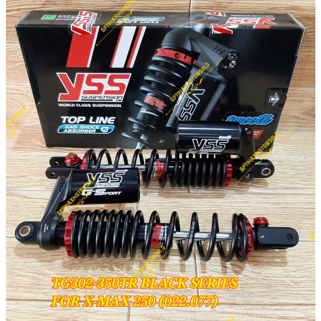 YSS G SPORT BLACK SERIES X-MAX 250