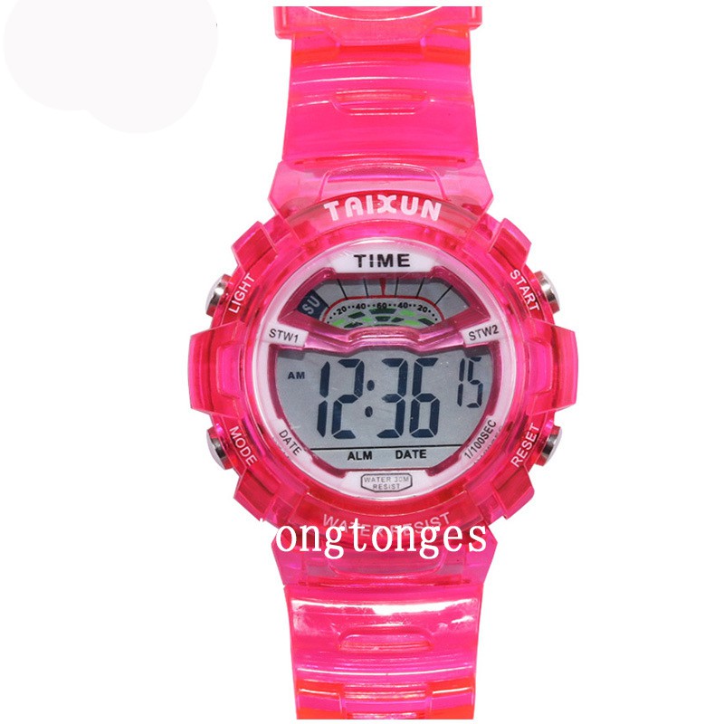 ✅[COD] Jam Tangan Wanita Jelly Transparan Murah Bening W60