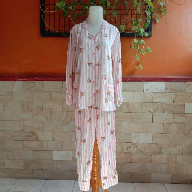 ORI FULL TAG piyama st.yves panjang baju tidur st yves SML