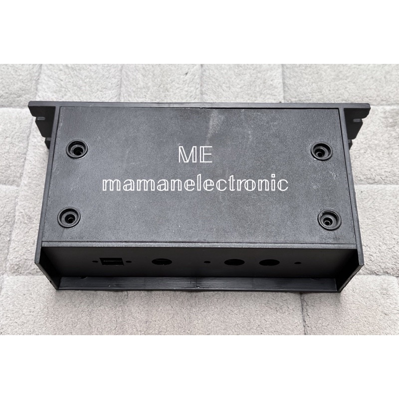 Box Panel Modul Usb Mp3 Kotak Plastik Hitam Tebal