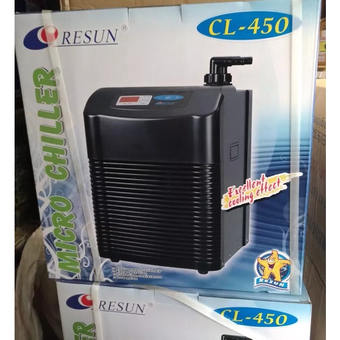 AQUARIUM IKAN AIR LAUT MICRO CHILLER RESUN CL 450 EKSKLUSIF