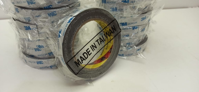 

Double Tape 3m 2cm x 4.5m Foam Putih Orginal