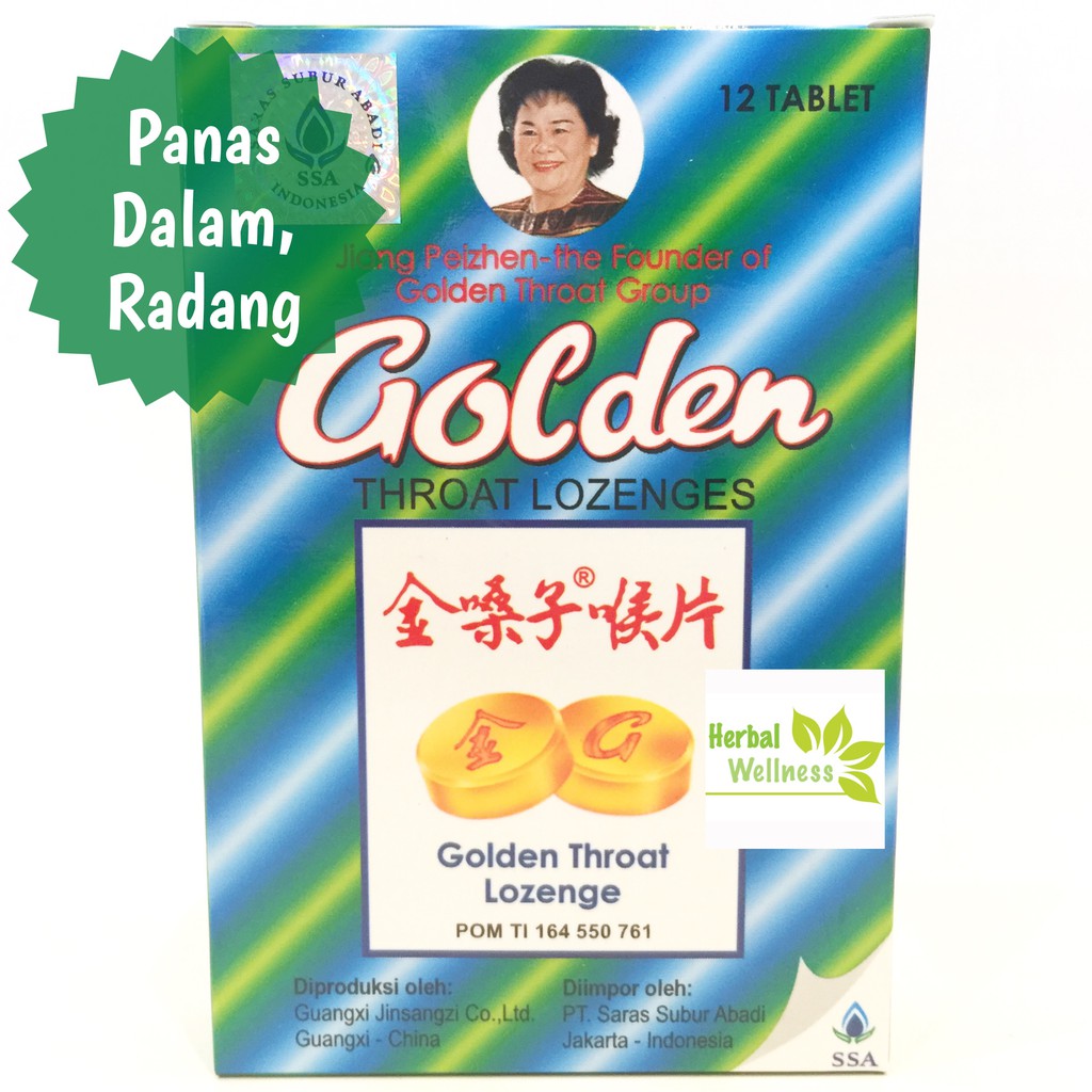 

Golden Throat Lozenges Candy