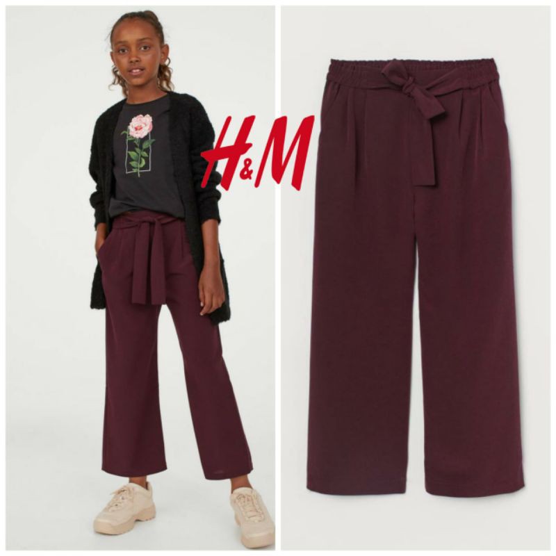 celana kulot h&m/celana perempuan