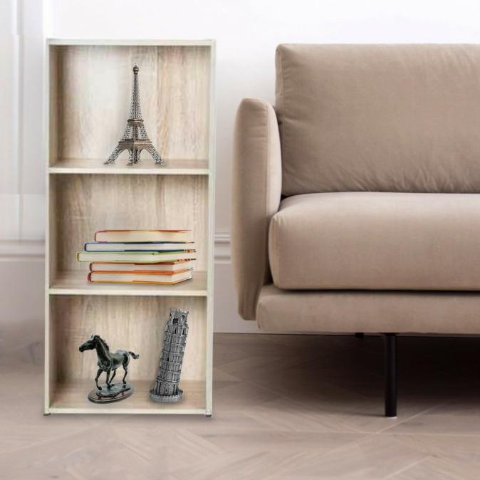 Rak Lemari Serbaguna Mainan Anak Pajangan Dapur Kayu Minimalis Warna