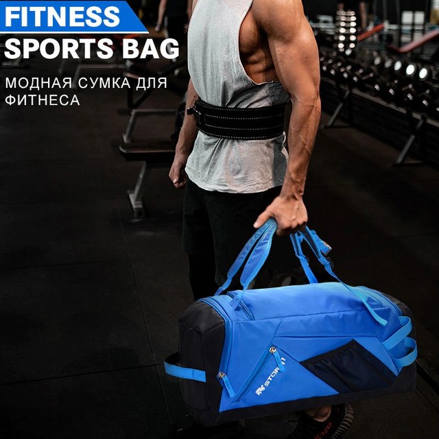 Tas Duffel TAS Olahraga Gym Tas Tahan Air Tas Olahraga untuk Pria/ Kebugaran Wanita Yoga Pelatihan 30L