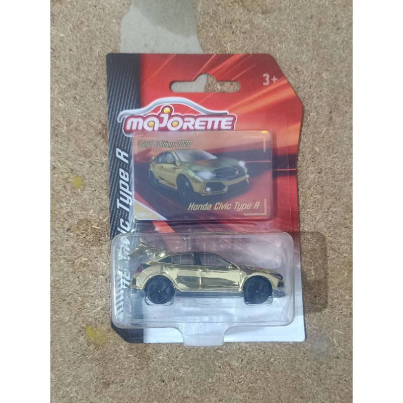 Majorette Honda Civic Type R Gold Edition
