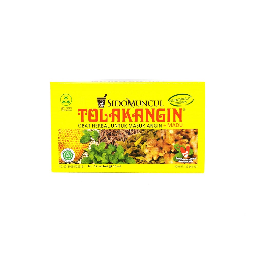 

Sido Muncul Tolak Angin 1 BOX isi 12 SACHET