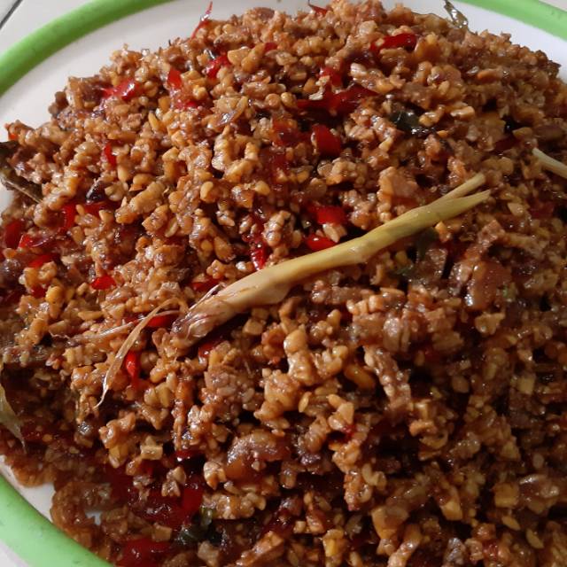 

Tempe kering manis pedas